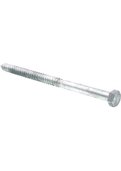 9057586 Altıgen Gecikme Vidaları, 1,5 cm x 10 Inç, A307 A Sınıfı Daldırma Galvanizli Çelik, (5&apos;li Paket) fiyatları