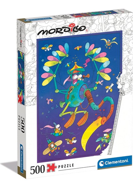 - 35133 - Yapboz Mordillo, 500 Parça, Yetişkinler ve Çocuklar Için, 14 Yaşındaki Çocuklar Için, Tüm Aile Için Beceri Oyunu