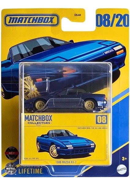 Matchbox Araçlar 1988 Mazda Rx-7 GBJ48 - JCL41 fiyatları
