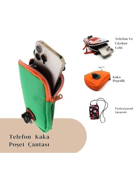 Pawlook Cep Telefonu Çantası –dışkı Poşeti, Fermuarlı, Gizli Poşet Gözü, Köpek Gezdirme Için Ideal, Yeşil modelleri
