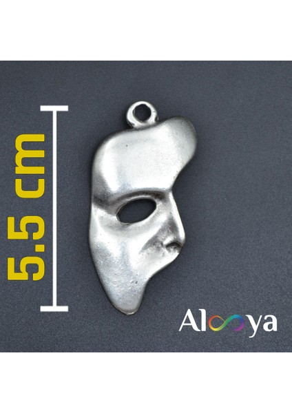 the phantom of the opera - maske gümüş kaplama kolye ucu fiyatları
