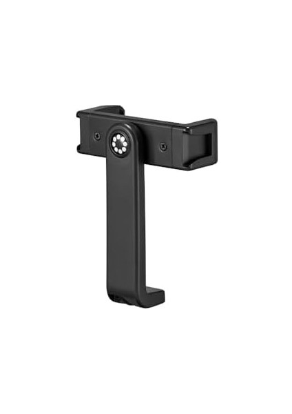 Griptight 360 Phone Mount, Kompakte Und Robuste Smartphone-Halterung Mit 1/4-20"-Gewinde Und Doppelter Zubehörschuhhalterung, Geeignet Für Smartphones Von 6,7 Bis 8,8 Cm, Schwarz
