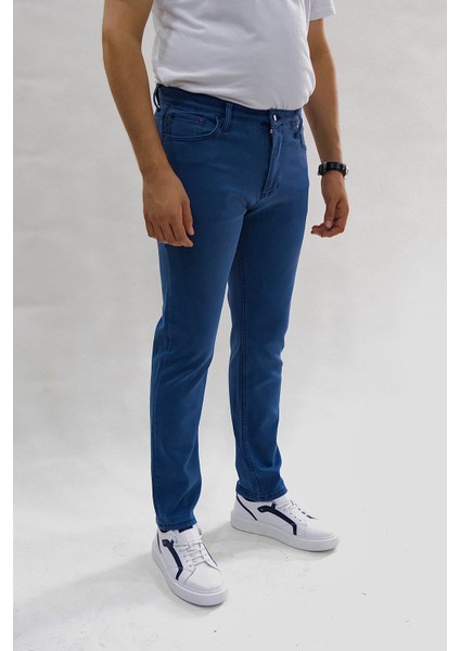 Erkek Regular Fit Rahat Kesim Esnek Likralı Örme Jeans fiyatları