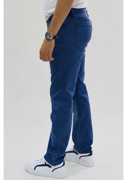 Erkek Regular Fit Rahat Kesim Esnek Likralı Örme Jeans fırsatları