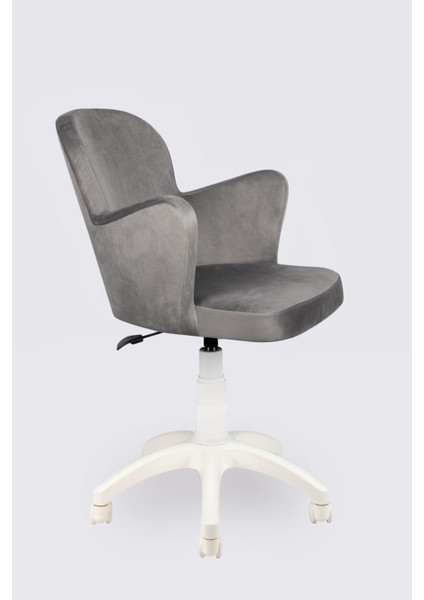 Kelebek Beyaz Ayaklı Çalışma Sandalyesi Çocuk Bilgisayar Sandalyesi (Ayarlanabilir) fiyatları