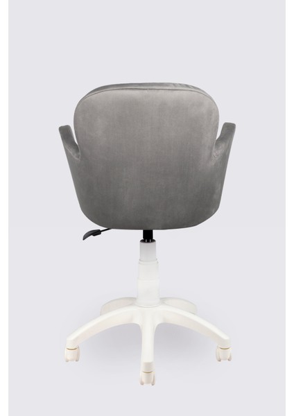 Kelebek Beyaz Ayaklı Çalışma Sandalyesi Çocuk Bilgisayar Sandalyesi (Ayarlanabilir) fırsatları