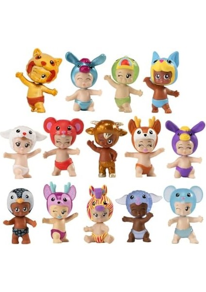 Figür Bibi Chibis Sürpriz Tekli Paket 23D modelleri