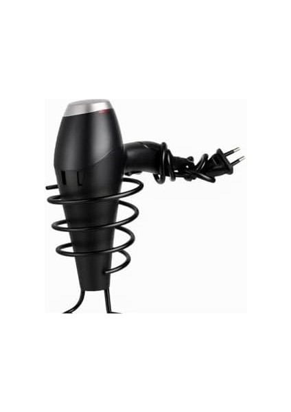 19 cm Metal Saç Kurutma Makinesi Standı – Spiral Tasarımlı Masaüstü ve Duvar Tipi Fön Makinesi Tutucu fiyatları