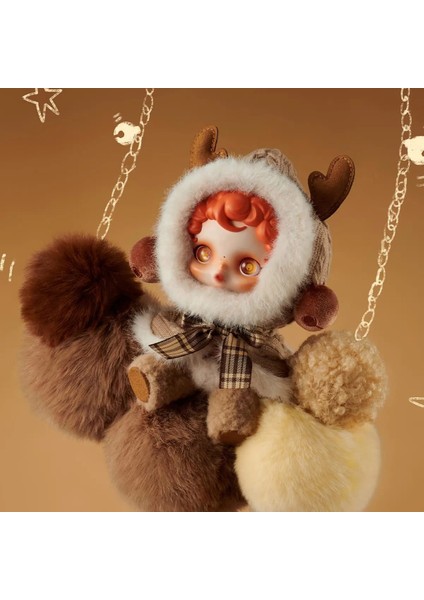 SKULL PANDA Whinter Symphony Serisi Pop Mart Koleksiyon Bebek