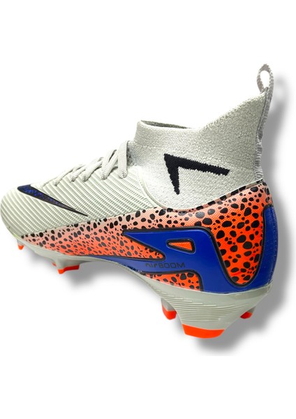 610 Süperfly Yeni Model Özel Taban Çoraplı Krampon Gri Turuncu Desenli fırsatları