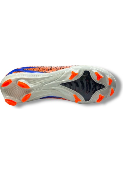 610 Süperfly Yeni Model Özel Taban Çoraplı Krampon Gri Turuncu Desenli indirimleri