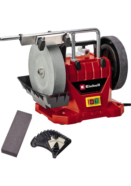 Taş Motoru - Islak Tc-Wg 200 (125 W, Paslanmaz Su Tankı, Taşlama Taşı, Açı Ölçer, Çok Amaçlı Aparat, Deri Bileme Diski, Islak Taşlama Diski Dahil) - 4418008