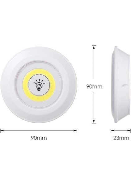 3&apos;lü LED Lamba, Uzaktan Kumandalı Spot Lamba, Dolap Altı Lamba, Kiler Aydınlatma Lambası, Mutfak Lambası, Kablosuz LED Lamba modelleri