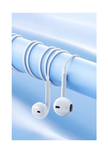 Lightning ile Uyumlu Girişli Kablolu Kulaklık AZ-E04 (Tak Çalıştır) modelleri