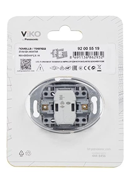 Novella Siyahişik Anahtar Mekanizma+Düğme Kapak Çabuk Bağlanti Çarpma Karşıtı Çocuk Korumalı fiyatları