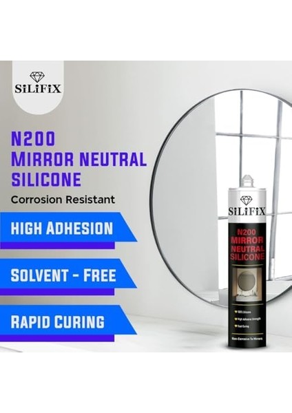 Silikon Yapıştırıcı (Hızlı Kürleşir, Solvent IÇERMEZ,%100 Nötr Silikon) modelleri