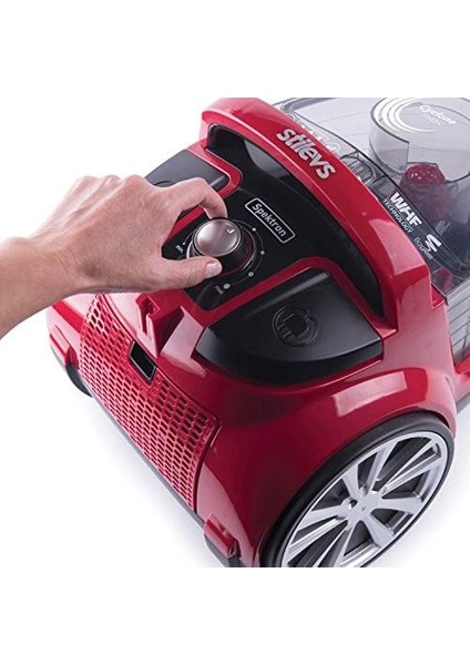 SET12300 Spektron 700 W Toz Torbasız Elektrikli Süpürge Kırmızı fiyatları