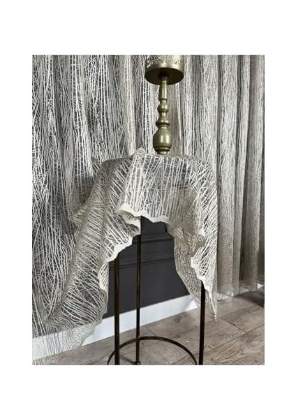 Depo Taç Buz Kırığı Seyrek Pile Tül Tek Kanat Bzkrgseyrekpile, Bej, 70 x 200 fiyatları