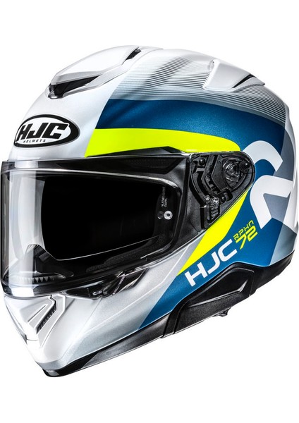 RPHA72 Phyta MC3H Kapalı Motosiklet Kaskı Mavi Beyaz