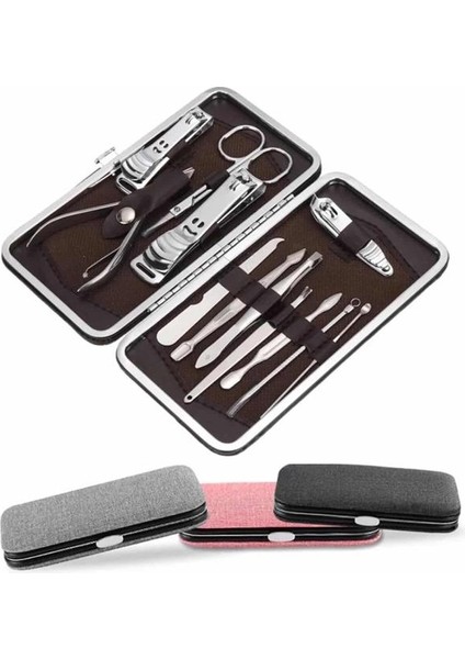 Tırnak Bakımı Tırnak Makası Profesyonel 12 Parça El Ayak Manikür Pedikür Set - BI001V-4YUS7