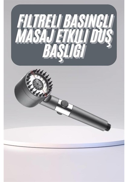 Yüksek Performanslı Masaj Etkili Su Tasarruflu Duş Başlığı Krom Kaplama Uzun - BI001V-4YV2P fiyatları