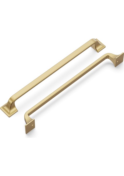 Mutfak Dolabı Kulpları, Mutfak Dolabı Çekmeceleri Için Çekmece Çekmeceleri, Şifonyerler, Banyo Donanımı, 8-13/16 Inç Delik Merkezi (224MM), Şampanya Bronz, Forge Koleksiyonu modelleri