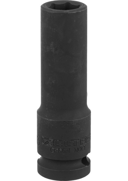 1108067013 1/2" Altı Köşe Havalı Derin Lokma Anahtar, Siyah, 13 mm