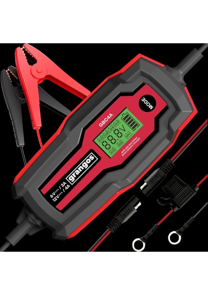 GBC4A 6V / 12V 70 Ah Akıllı Akü Şarj ve Bakım Cihazı