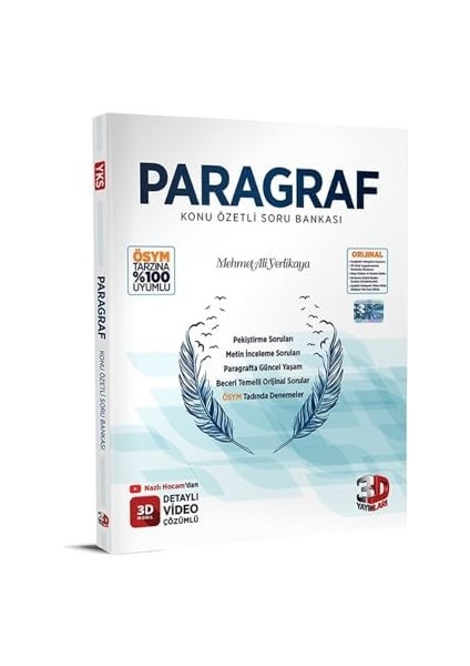 3D Paragraf Konu Özetli Soru Bankası 2025