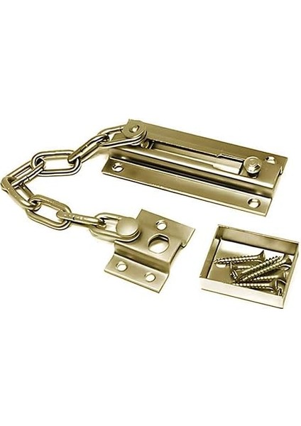 Sürgülü Kapı Emniyet Zinciri Sarı