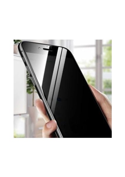 - 7 ve iphone 8, Se 2020/2022 Uyumlu Hayalet Seramik Ekran Koruyucu – Tam Kaplayan Kırılmaz Gizlilik Cam