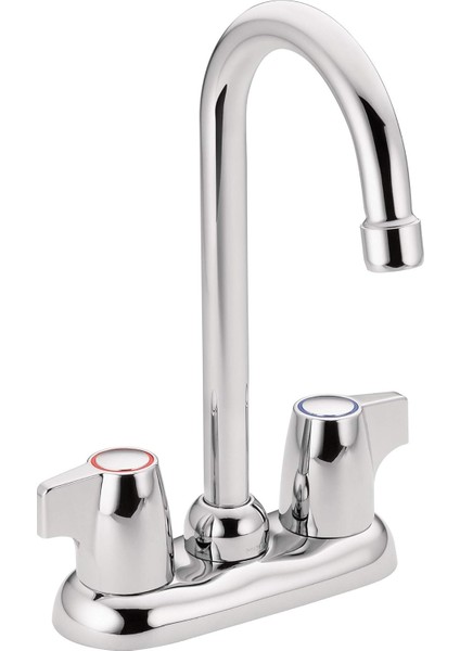 4903 Chateau Iki Saplı Yüksek Ark Bar Musluk, Krom