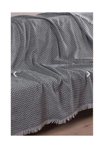 Koltuk Örtüsü Natural Pamuklu Koltuk Şalı Çekyat Örtüsü 170X210 (Lacivert-Krem) fiyatları