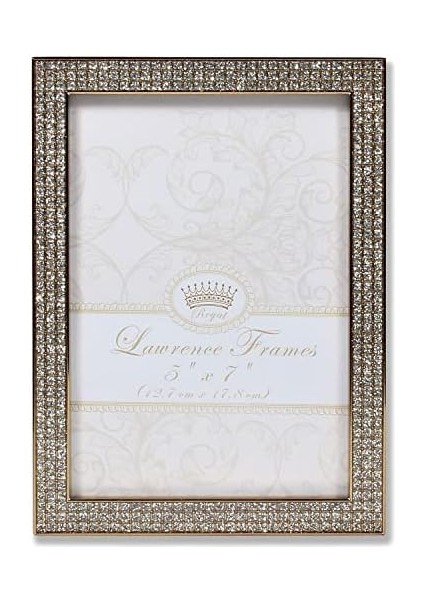 Frames Designs 5x7 Turner Altın ve Parlak Metal Resim Çerçevesi
