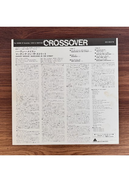 Harvey Mason – Marching In The Street modelleri