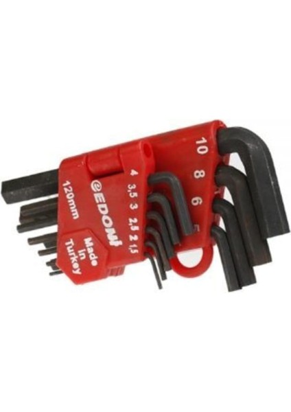 10LU 120 mm Alyan Anahtar Takımı