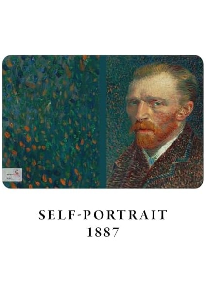 Self-Portrait Series Iı - A5, 4&apos;lü Defter Seti V, Çizgisiz, Toplam 256 Sayfa, Her Biri 64 Sayfa, Tel Dikiş, Esnek Kapak, Oval Kenar, Tuval Doku, 60 Gram, Sarı Krem Renk modelleri