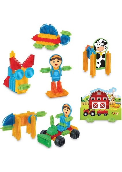 03312 Kaktüs Bloklar Çiftlik 75PCS fiyatları