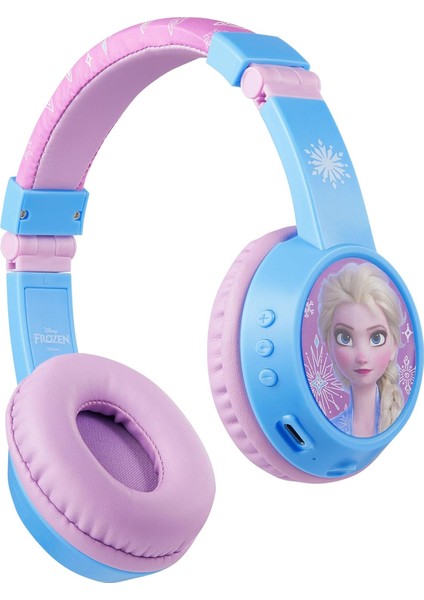 Kulaklık Karlar Ülkesi Anna Mikrofonlu Kablosuz Çocuk Kulaklığı Lisanslı DY-9938-FZ