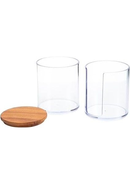 Ahşap Kapaklı Çift Katlı Pamukluk