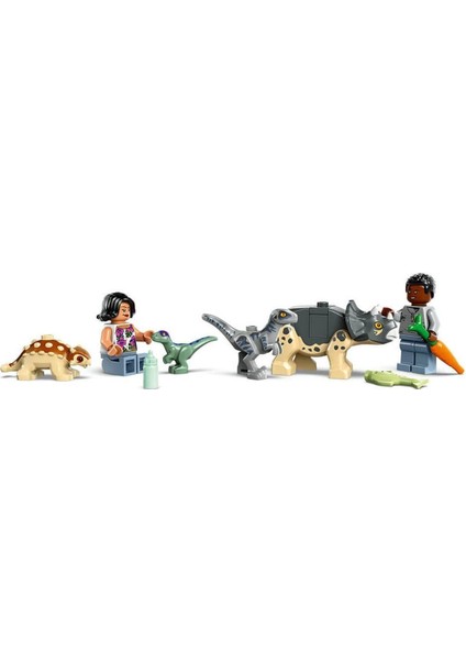 76963 LEGO Jurassic World Yavru Dinozor Kurtarma Merkezi 139 Parça +4 Yaş modelleri