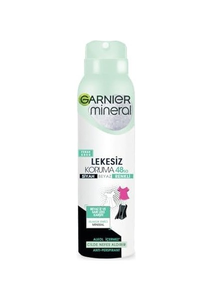 Garnier Mineral Lekesiz Koruma Deodorant 150ML modelleri