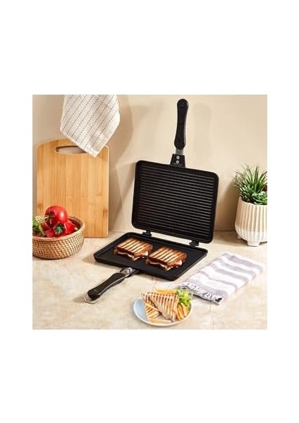 Apero Cast-Alu Ocak Üstü Tost 26 cm fiyatları