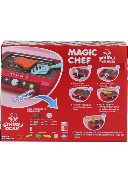 2A550 Magic Chef Barbekü Ocak Seti -Limon Oyuncak fiyatları