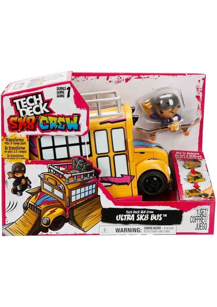 6071034 Tech Deck Sk8 Crew Oyun Seti