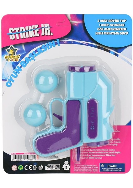 ER-101 Oyuncak Top Atan Tabanca - Erdem Oyuncak