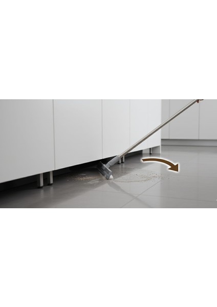 Teleskopik Su Çekpası - 360° Esnek Başlıklı Fayans ve Yer Çekpası 50CM (65-105 cm Ayarlanabilir Sap) fırsatları