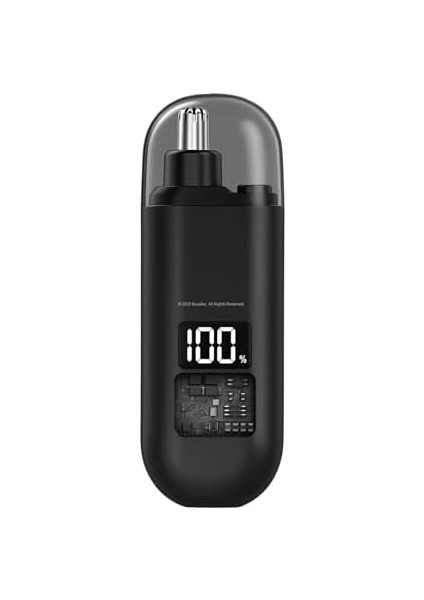 Busstier Burun Kılı Makinesi, Mini Taşınabilir Ağrısız Tüy Alma, Hassas Kaş Düzeltici, Çift Taraflı Bıçaklı Sessiz Kesim, LED Güç Göstergeli, USB Şarjlı, Temizlik Fırçası ve Şarj Kablosu Dahil, Seyaha modelleri