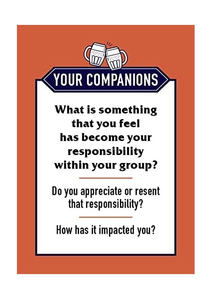 Rpg Campfire Card: 150 For Sparking In-Game Conversation