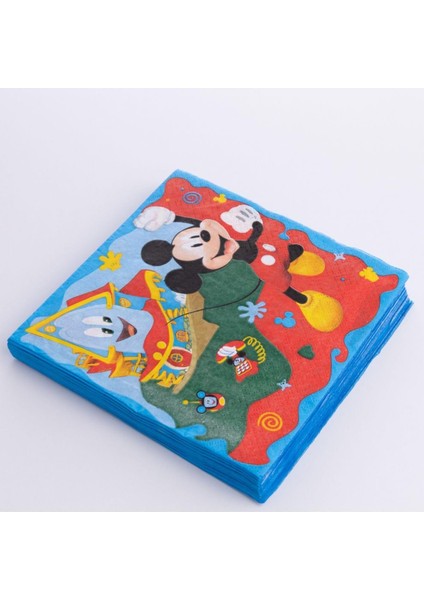 Micky Mouse Boy Temalı 20 Adet Peçete, 33X33 cm